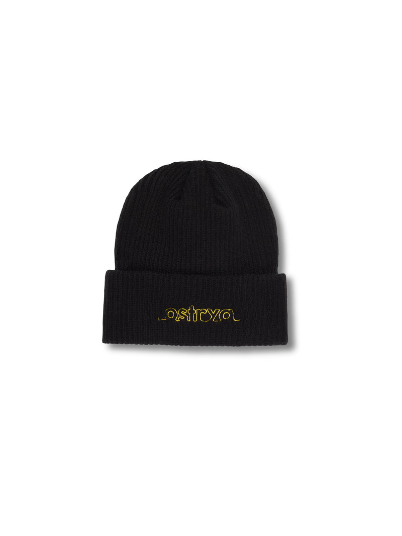 Script Recycled Cashmere Beanie